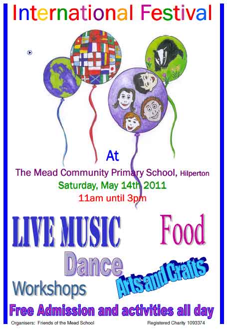 Mead School Intenational Festival poster