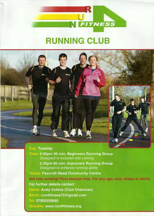 Run 4 Fitness poster